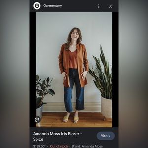 Amanda Moss Iris Blazer